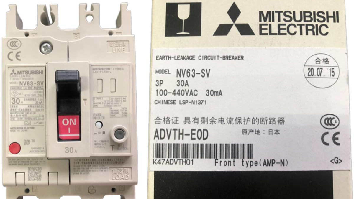 aptomat-30a-3p-nv63-sv-mitsubishi-electric Aptomat 30A 3P NV63-SV Mitsubishi Electric