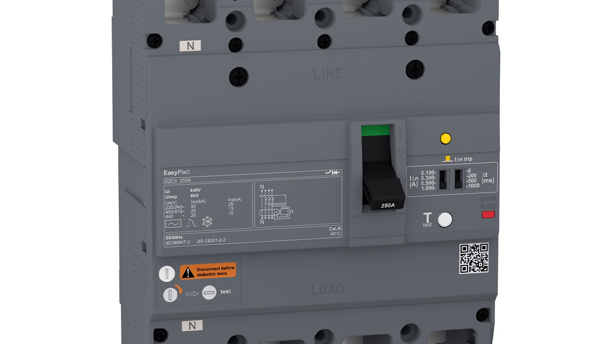 cb-chong-giat-schneider-ezcv250n4063 CB chống giật Schneider EZCV250N4063 (TMD, 63A, 4 poles 3d)