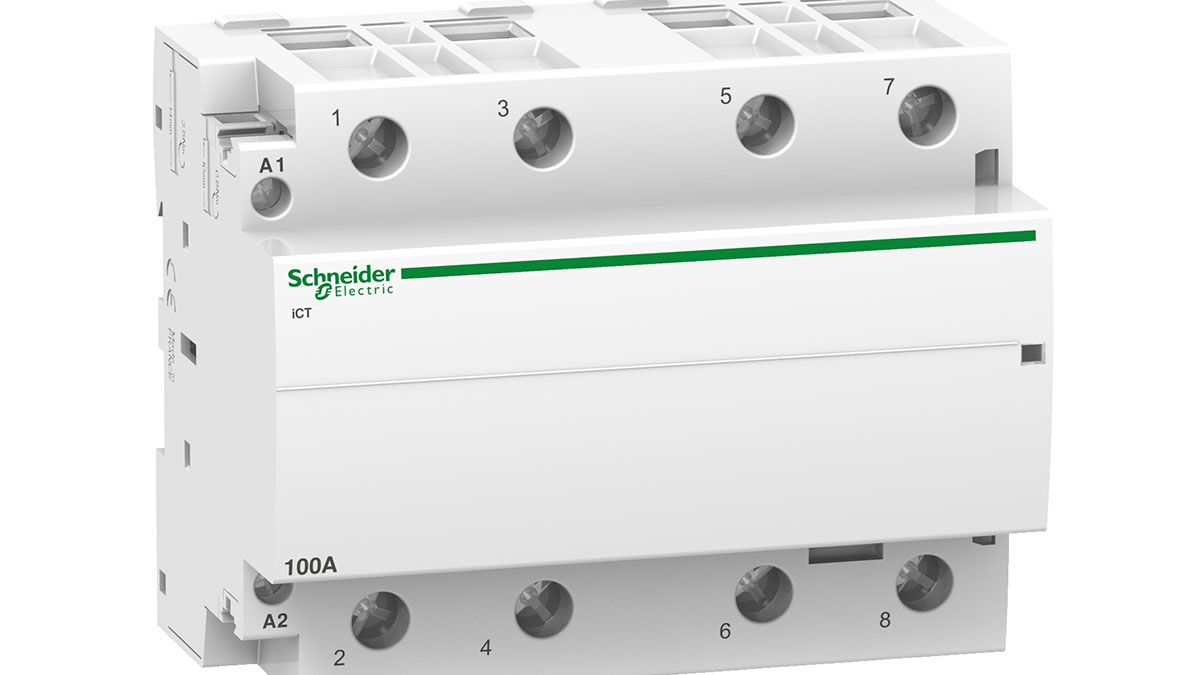 contactor-100a-schneider-a9c20884 Contactor 100A Schneider A9C20884 (100A, 4NO, 220...240V, 50Hz)