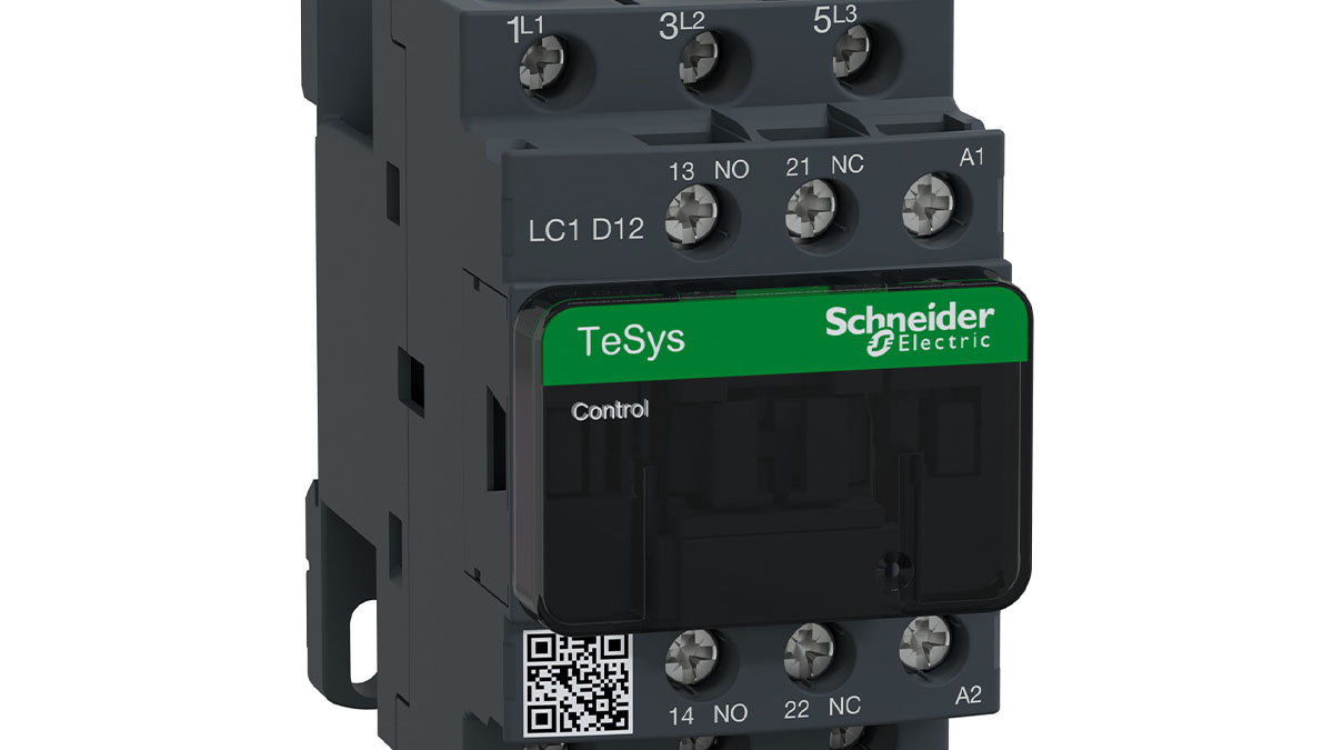 contactor-12a-schneider-lc1d12q7 Contactor 12A Schneider LC1D12Q7 (3P(3NO), AC-3/3e, <=440V, 12A, 380V AC, 50/60Hz)