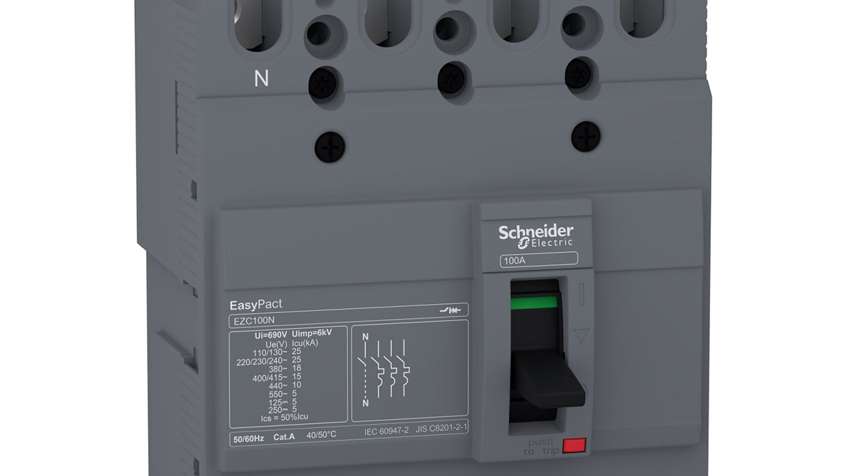 mccb-100a-schneider-ezc100n4100 MCCB 100A Schneider EZC100N4100 (TMD, 100A, 4 poles 3d)