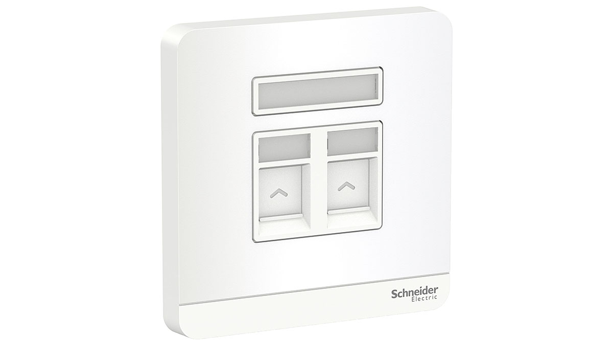 o-cam-mang-schneider-e8332rjs6-we Ổ cắm mạng Schneider E8332RJS6_WE (AvatarOn, 2 x RJ45, cat6e, màu trắng)